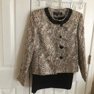 Kasper blazer n skirt set